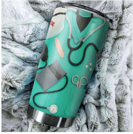 Medical Tools Tumbler - Gift for medic - gift for nurse - gift for doctor CNA - Best gift for mom - Personalized Gift for Dad