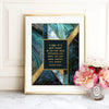 Mentor Gift, Thank You Gift for Mentor, Mahatma Gandhi Quote, A Sign of a Good Leader Poster, Mentor Teacher Gift, Boss Day Gift Ideas