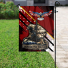 Honor The Fallen - Veterans House Flag - Red