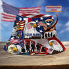 Patriot Day Bucket Hat, USA Patriot Hat, 20th Anniversary Patriot Day Gift, 9.11 Bucket Hat Custom Name