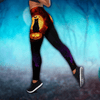 Halloween Tank top leggings Halloween Black Cat Combo Outfit For Women