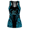 Women Tank top Leggings Beautiful Billfish Fishing Combo Legging + Tank