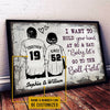 I Want To Hold Your Hand At 80 To Ball Field Customized Canvas QA
