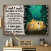 Camping Camper Turn Back The Clock Poster