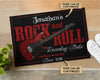 Personalized Electric Guitar Rock And Roll Customized Doormat