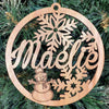 Personnalized Christmast Ornament HT
