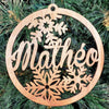 Personnalized Christmast Ornament HT