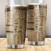 Roofer Knowledge Tumbler