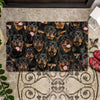 A Bunch Of Rottweilers Doormat gift for Rottweiler dog lover Doormat