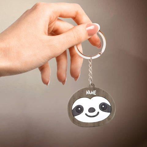 Animal Sloth Key Chain