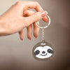 Animal Sloth Key Chain