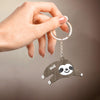 Animal Sloth Key Chain