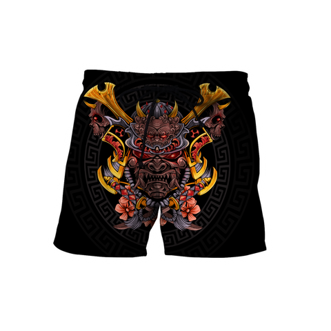 Men Samurai shorts Premium 3D Printed Personalized Unisex Samurai shorts No1 MEI