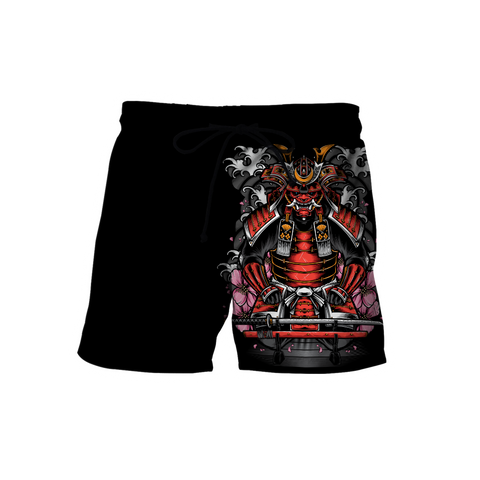 Men Samurai shorts Premium 3D Printed Unisex Samurai shorts MEI