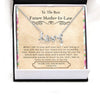 Future Mother In Law Necklace: Gift For Mother's Day From Future Daughter, Heartfelt Message Card HN