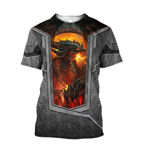 3D Tattoo and Dungeon Dragon Hoodie HAC020115