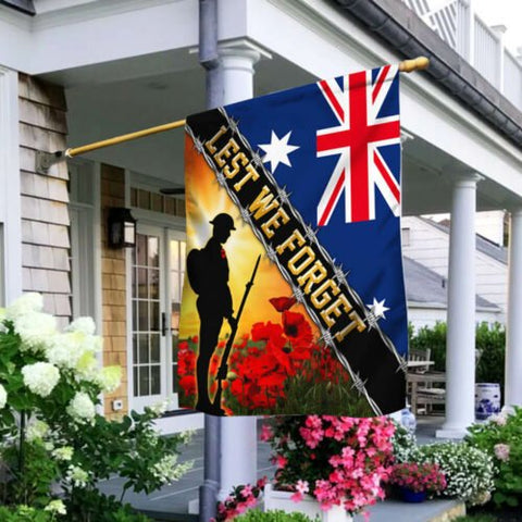 Patriot Day 11th September Flag Lest We Forget Flag - Never Forget Flag American Patriot Flag, 20th Anniversary Patriot Day Gift