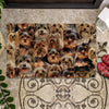 A Bunch Of Yorkshire Terriers/Yorkie Doormat gift for Yorkshire Terrierdog lover Doormat