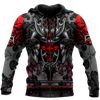 Men Samurai Hoodie Premium Unisex 3D Printed Samurai Shirts MEI