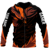 Men Tattoo Hoodie Black Yellow Premium Phoenix Gamers Tattoo Personalized Name 3D Printed Unisex Shirts SN03052101