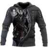 Men Samurai Hoodie Premium Personalized 3D Printed Samurai Warrior Shirts MEI