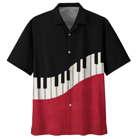 PIANO HAWAIIAN SHIRT 597798