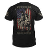 American Patriot Shirt Black American Spartan