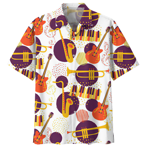 PIANO HAWAIIAN SHIRT 364257