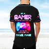 PS Gamer I don't have life Baseball Shirt Custom TTM