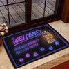 Welcome Hope You Brought Alcohol & Dog Treats Doormat