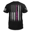 American Flag Shirt Breast Cancer Awareness