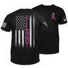 American Flag Shirt Breast Cancer Awareness
