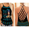 Women Tank Top June Woman Ambitious Woman Combo Legging Camisole Tank