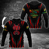 Men Tattoo Hoodie Black Red Premium Dragon Tattoo Personalized Name 3D Printed Unisex Shirts Pi03052104