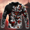 Men Samurai Hoodie Unisex 3D Printed Samurai Shirts HT