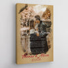 Custom Song Lyrics Couple Canvas Wall Art Personalized Couple Gift Anniversary Gift HN