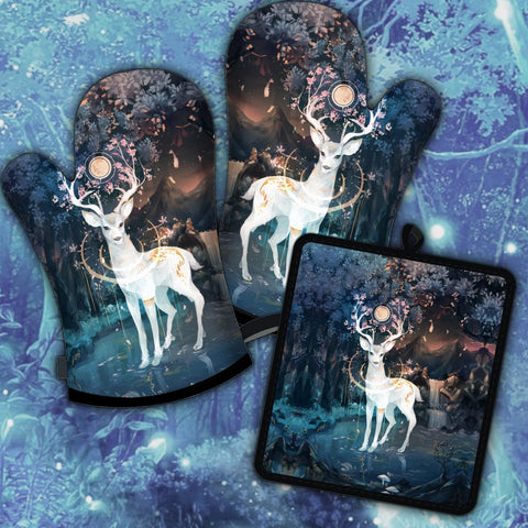 Deer Oven Mitts & Potholders TXX