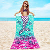 Let's Be Mermaids Sand Free Beach Towel