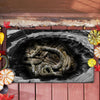 SNAKES ILLUSION DOORMAT