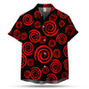RED SPIRAL UNISEX HAWAIIAN SHIRT