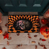 SKULL ILLUSION DOORMAT