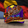 Aboriginal Culture Painting Art Colorful Classic Cap