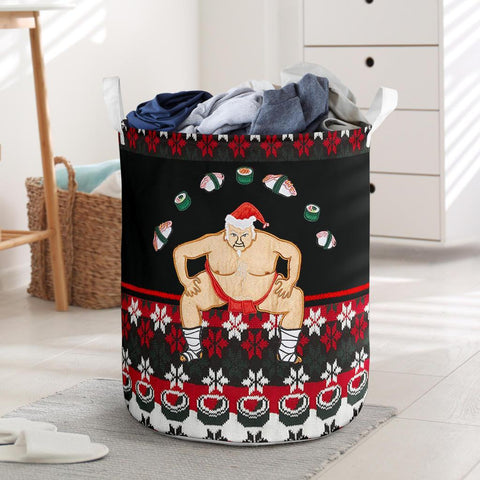Christmas Sumo Laundry Basket