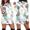 Kitty Loves Hoodie Dress