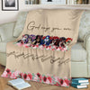 Mexican Skull Girls Fleece, Quilt Blanket