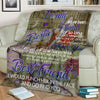 TO MY BESTIE Fleece Blanket