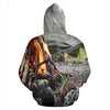 3D Camping Hoodie I Would Rather Sit By The Campfire Full Size