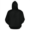 3D Camping Hoodie Psychedelic Leopard Full Size