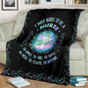 Nurse I was born to be a nurse premium blanket txx
