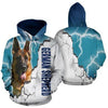3D Camping Hoodie German Shepherd Full Size